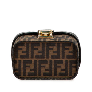 Fendi Zucca Canvas Vanity Bag