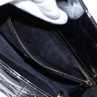 Dior Small Patent Cannage Lady Dior