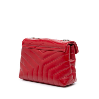Ysl Small Leather Monogram Loulou Crossbod