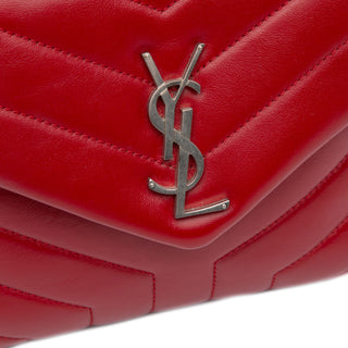 Ysl Small Leather Monogram Loulou Crossbod