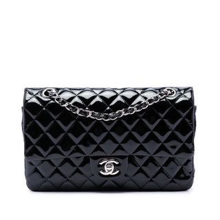 Chanel Medium Classic Patent Double Flap