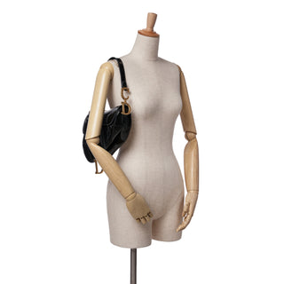 Dior Patent Saddle Bag