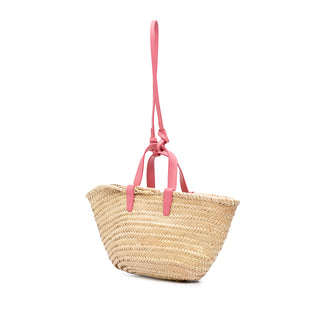 Celine Teen Triomphe Raffia Panier Tote