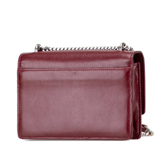 Ysl Calfskin Monogram Sunset Chain Wallet
