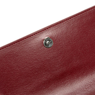 Saint Laurent Mini Calfskin Monogram Sunset Wallet on Chain