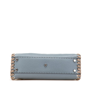 Fendi Medium Leather Whipstitch Peekaboo Satchel