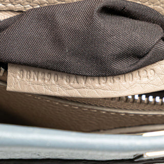 Fendi Medium Leather Whipstitch Peekaboo Satchel