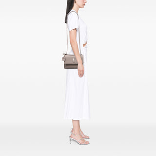 Ysl Medium Leather Monogram Sunset Crossbody