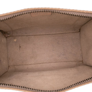 Celine Nano Leather Luggage Tote