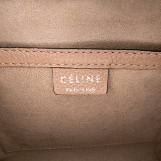 Celine Nano Leather Luggage Tote
