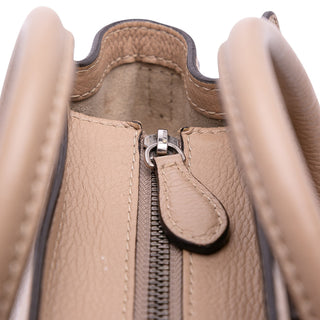 Celine Nano Leather Luggage Tote