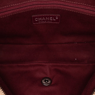 Chanel Medium Glazed Calfskin Duo Color Flap
