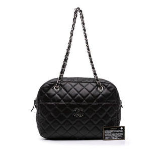 Chanel CC Quilted Lambskin Camera Bag
