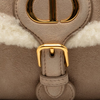 Dior Small Suede Shearling Bobby Crossbody