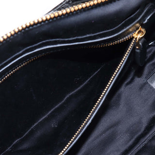 Miu Miu Small Naplak Patent Logo Beau Handbag