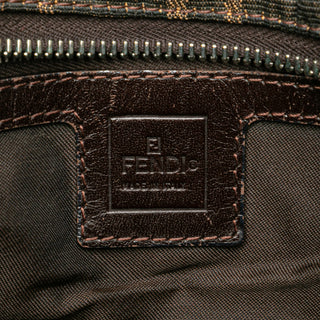 Fendi Zucca Canvas Shoulder Bag