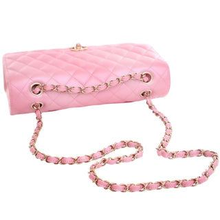 Chanel Medium Classic Iridescent Lambskin Double Flap
