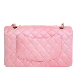Chanel Medium Classic Iridescent Lambskin Double Flap