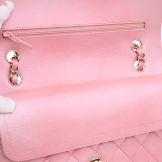 Chanel Medium Classic Iridescent Lambskin Double Flap