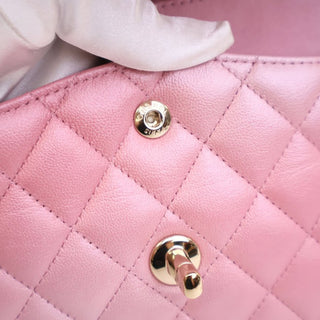Chanel Medium Classic Iridescent Lambskin Double Flap