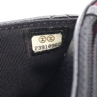 Chanel CC Quilted Caviar Wallet on Chain