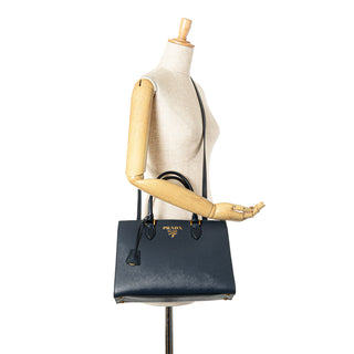 Prada Large Saffiano Lux Satchel