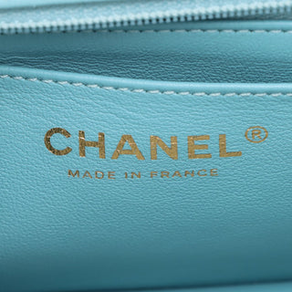 Chanel Mini Rectangular Classic Lambskin Top Handle Flap