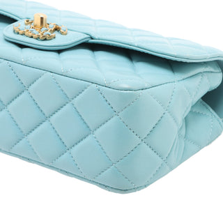 Chanel Mini Rectangular Classic Lambskin Top Handle Flap