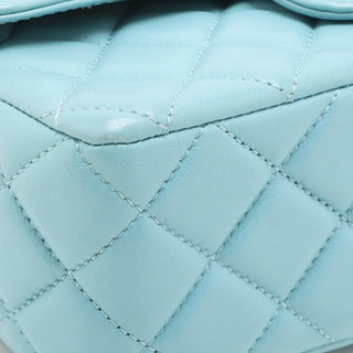Chanel Mini Rectangular Classic Lambskin Top Handle Flap