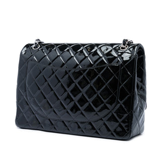 Chanel Maxi Classic Patent Double Flap