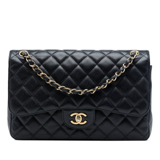 Chanel Jumbo Classic Caviar Double Flap