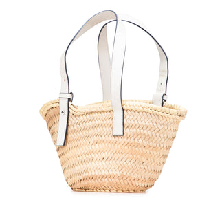 Loewe Small Raffia Basket Tote