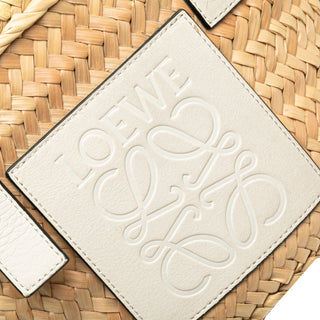 Loewe Small Raffia Basket Tote