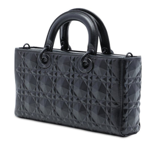 Dior Medium Calfskin Cannage Diamond Lady D Joy