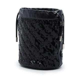 Gucci Small GG Marmont Sequined Diagonal Matelasse Calfskin Bucket Bag