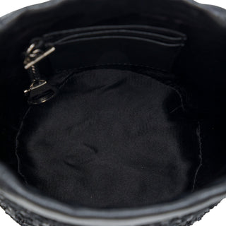 Gucci Small GG Marmont Sequined Diagonal Matelasse Calfskin Bucket Bag