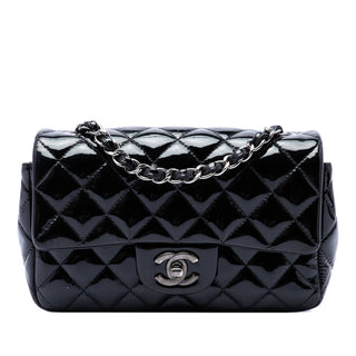 Chanel Mini Rectangular Classic Patent Single Flap