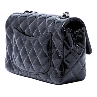 Chanel Mini Rectangular Classic Patent Single Flap