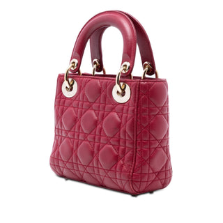 Dior Mini Lambskin Cannage Lady Dior