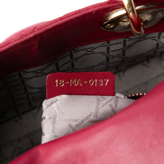 Dior Mini Lambskin Cannage Lady Dior