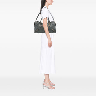 Balenciaga Lambskin Motocross Giant 12 Part Time Satchel