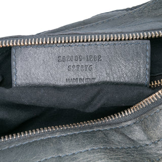 Balenciaga Lambskin Motocross Giant 12 Part Time Satchel