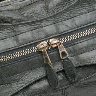 Balenciaga Lambskin Motocross Giant 12 Part Time Satchel