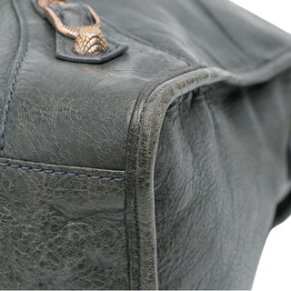 Balenciaga Lambskin Motocross Giant 12 Part Time Satchel