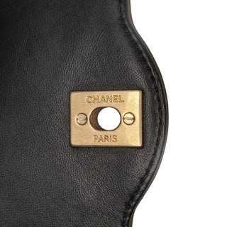 Chanel Small Quilted Lambskin Two-Tone Day Flap