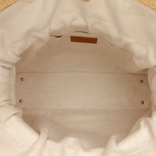 Saint Laurent Raffia Jamie Shopping Tote