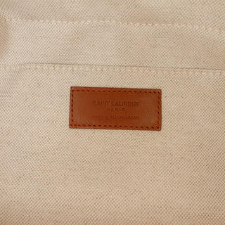 Saint Laurent Raffia Jamie Shopping Tote