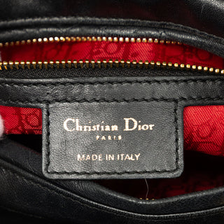 Dior Medium Lambskin Cannage Lady Dior