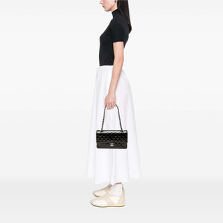 Chanel Medium Classic Patent Double Flap