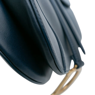 Dior Gradient Calfskin Saddle Bag